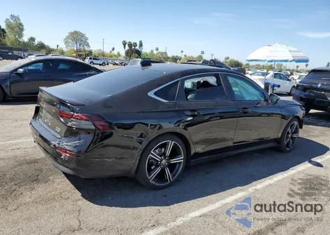 2025 Honda Accord Hybrid Sport из США, поврежденный, VIN 1HGCY2F56SA010468